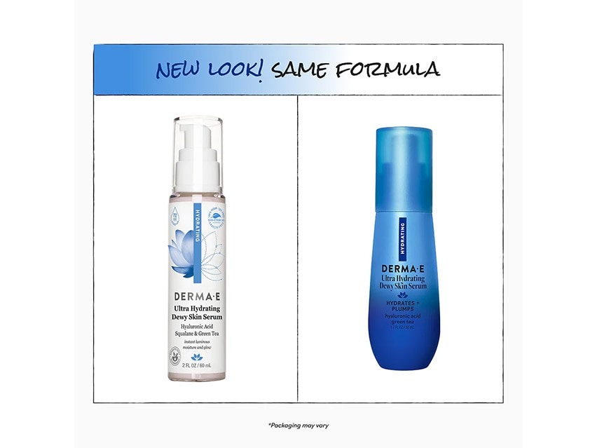derma e Ultra Hydrating Hyaluronic Acid Dewy Skin Serum