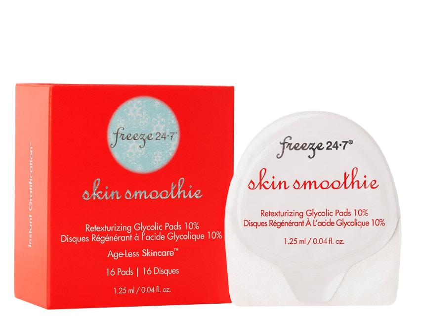 Freeze 24-7 Skin Smoothie Retexturizing Glycolic Pads