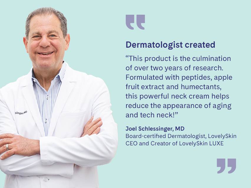 LovelySkin LUXE Firming Peptide Neck Cream