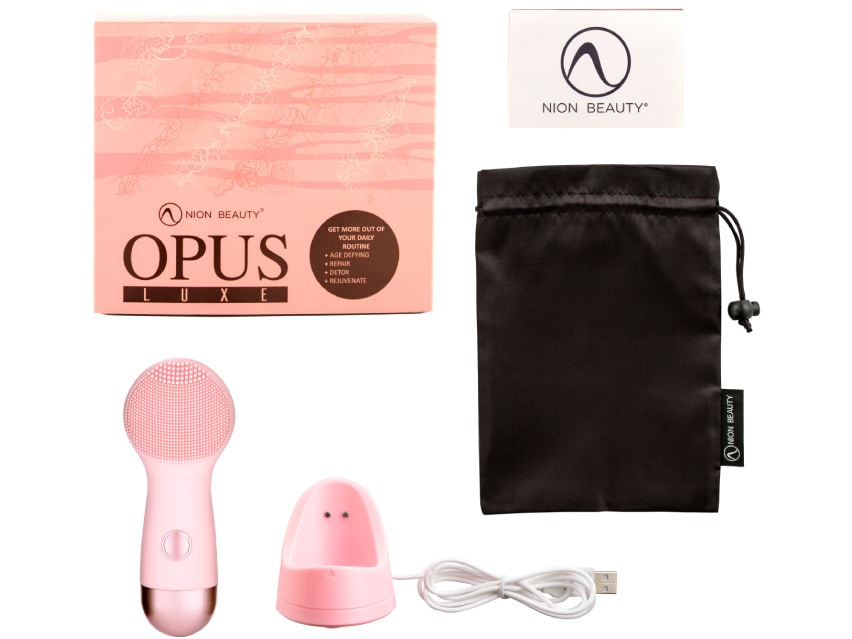 Nion Beauty Opus Luxe Facial Cleansing Device - Pink