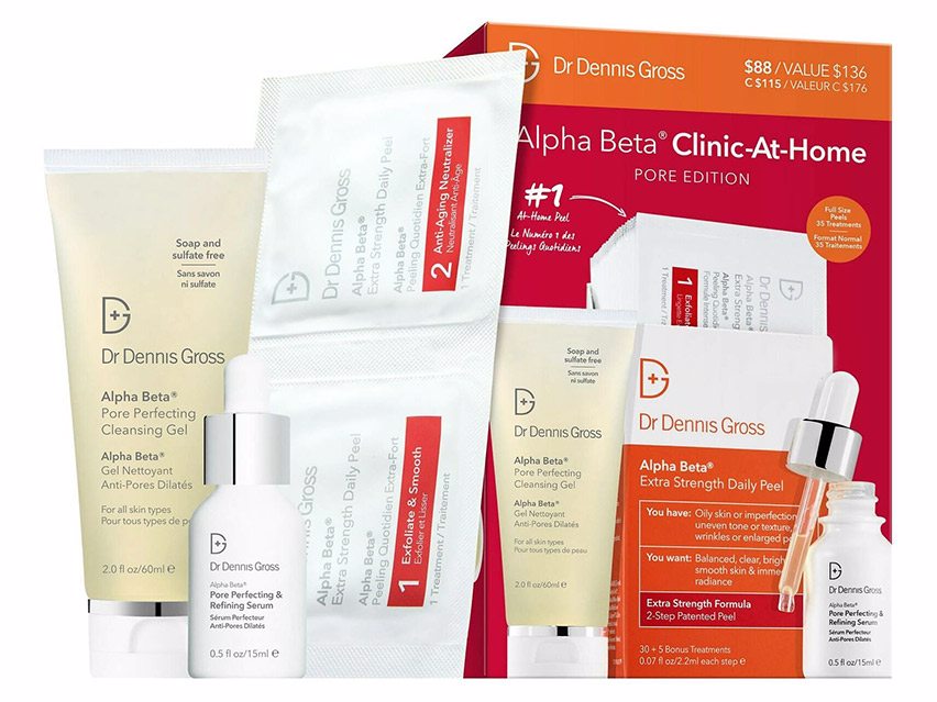 Dr. Dennis Gross Skincare Clinic-At-Home Kit - Limited Edition