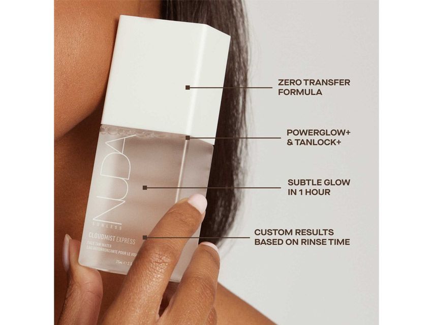 NUDA Sunless Cloudmist Express Face Tan Water