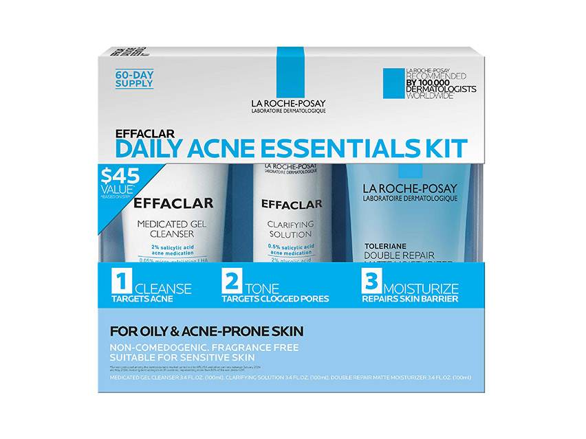 La Roche-Posay Effaclar Acne Daily Essentials Kit