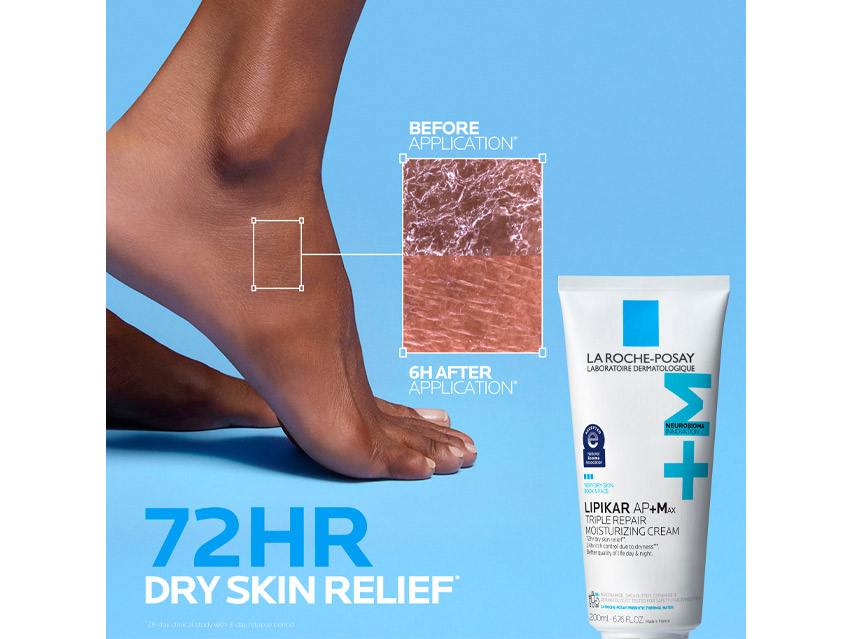 La Roche-Posay Lipikar AP+M Triple Repair Body &amp; Face Moisturizer For Dry Skin
