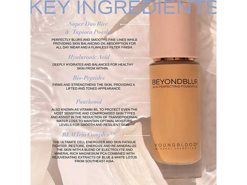 Youngblood Mineral Cosmetics BeyondBlur Skin Perfecting Foundation