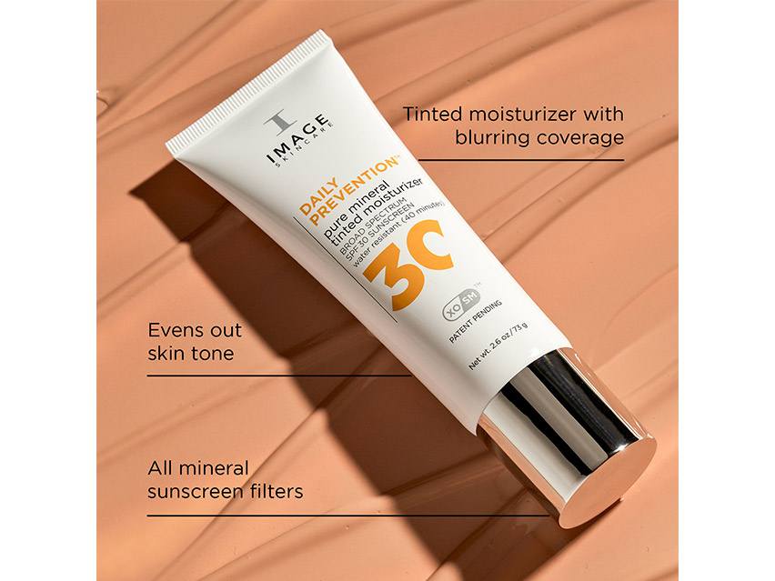 IMAGE Skincare DAILY PREVENTION Pure Mineral Tinted Moisturizer SPF 30