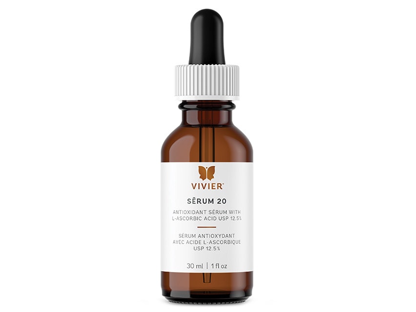 Vivier Serum 20 with L-Ascorbic USP 12.5%. Shop Vivier at LovelySkin to receive free shipping, samples and exclusive offers.