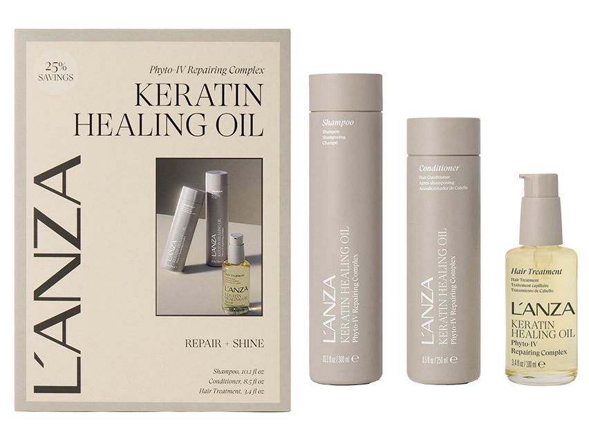 L&#39;ANZA Keratin Healing Oil Set - Limited Edition