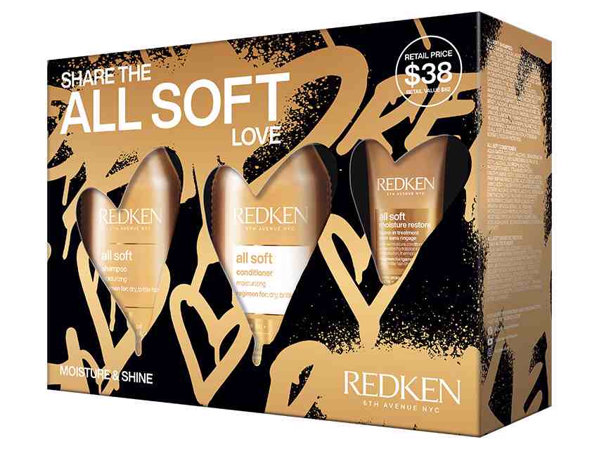 Redken All Soft Holiday Gift Set 2023 Limited Edition LovelySkin