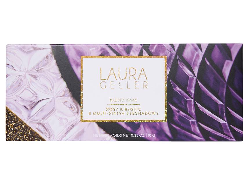 Laura Geller Blend Away 8 Multi-Finish Eyeshadows - Rosy & Rustic - Limited Edition