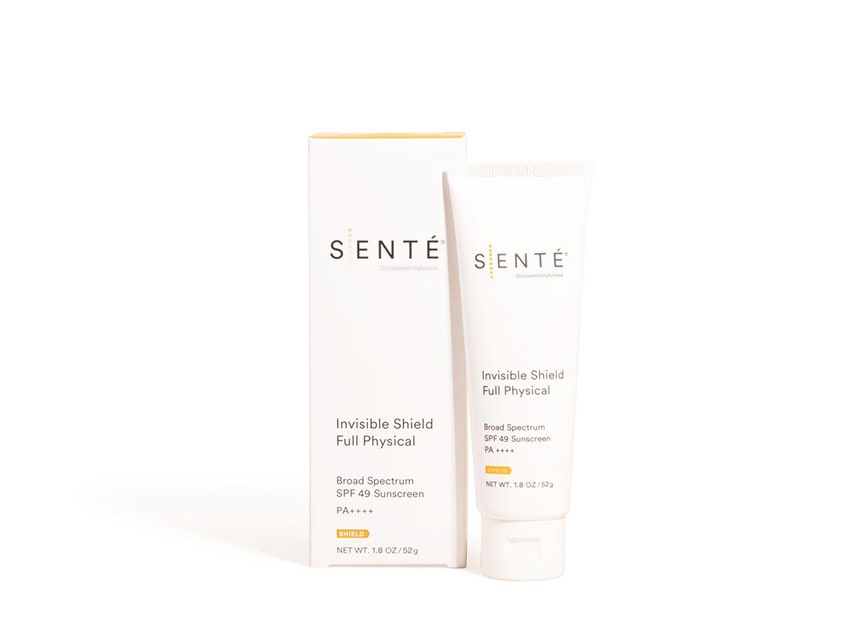 Senté Invisible Shield Full Physical Sunscreen Broad Spectrum SPF 49