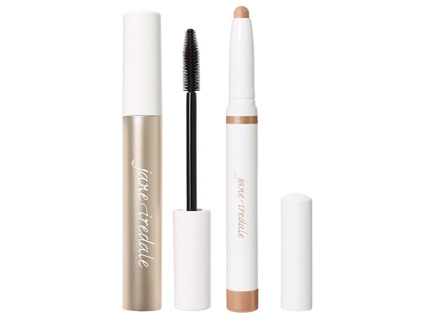 jane iredale ColorLuxe Eye Shadow Stick + Lash Fixation Tubing Mascara Duo - Gatsby & Black