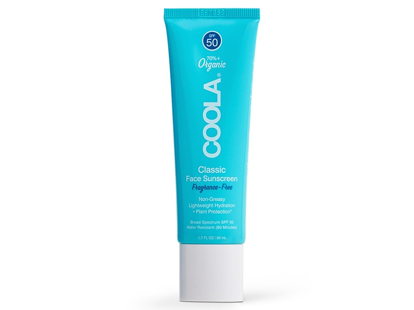 COOLA Organic Classic Face Sunscreen SPF 50 - Fragrance-Free