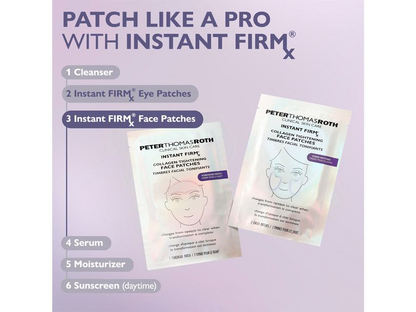 Peter Thomas Roth Instant FIRMx Collagen Infusion Tightening Face Patches
