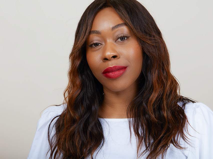 Monika Blunder Kissen Lush Lipstick Crayon