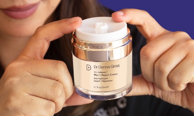 NEW Dr. Dennis Gross DermInfusions Blur+ Repair Face Cream