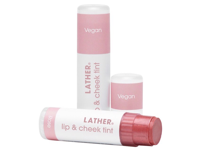 LATHER Lip and Cheek Tint - Rose