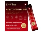 FOREO Beauty-Tech Elixir Daily Food Supplement Powder - No Added Flavors - Single Serve Sachets