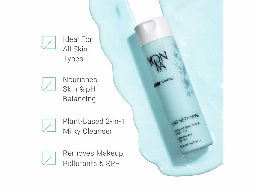 Yon-Ka Lait Nettoyant Cleansing Make-Up Remover Milk - 6.6 fl oz