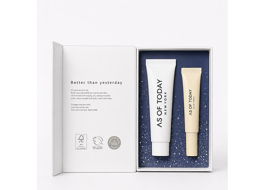 AS OF TODAY R-Peptide Lip Balm &amp; Hand Cream Duo